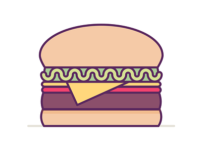 2. Red Burger, standing by! art burger illustration rogie king screenshake