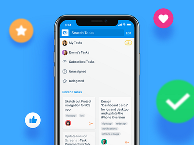 Tasks - Flow iOS App