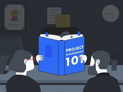 Project Management 101 Illustration