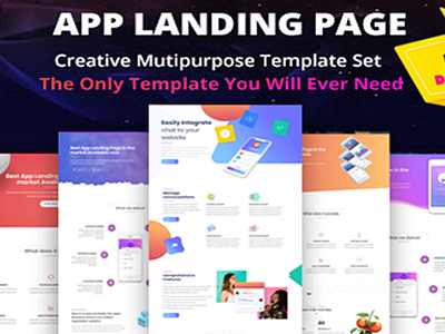 AppZina - App Landing Page app app landing app landing page app showcase