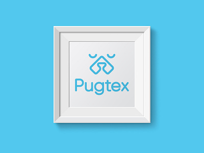 Pugtex Logo branding creative design dribbble graphic design inspiration logo vector