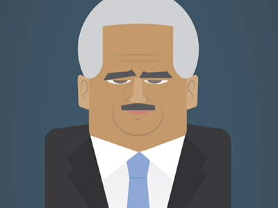 Eric Holder caricature illustration illustrator politician politics usa vector