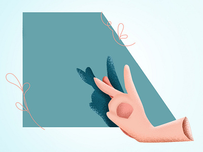 Shadow Puppet ai hand illustration minimal puppet shadow simple