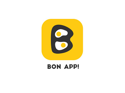Restyling Bon App's Logo app bon app branding food logo