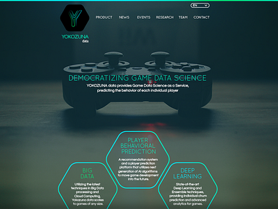 Yokozuna website restyling data restyling silicon studios video games web yokozuna