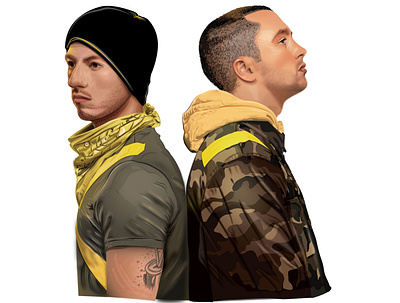 Twenty One Pilots Vector Illustration adobeillustrator art design illustration vector