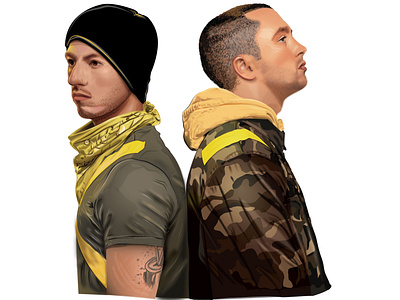 Twenty One Pilots Vector Illustration