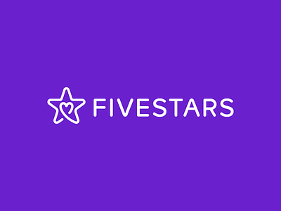 New Fivestars Logo branding logo mark star stroke
