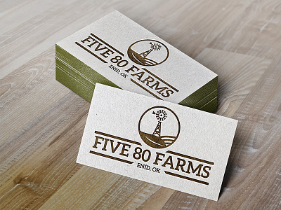 FIVE 80 FARMS Logo