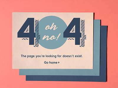 Daily UI Day 008 :: 404 Page