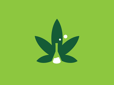 Medical Marijuana branding cannabis cannabis branding cannabis design cannabis logo design grass icon lab logo marijuana medical medicine negative space logo negativespace symbol weed