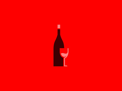 Wine branding design flat design logo modern ui wine