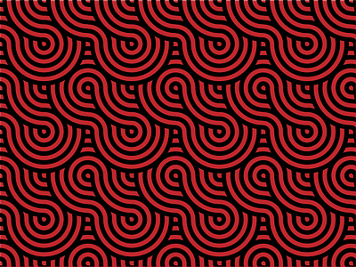 Cyclic seamless background Pattern