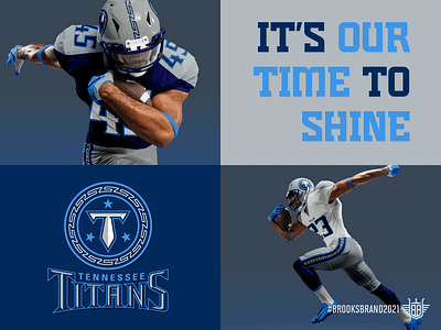Titan Up Some More, Pt. 2... branding and identity concept football illustration logo navy nfl sky blue tennessee titans