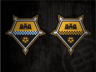 City Badges... badge black crest gold icon illustration logo pennsylvania pittsburgh soccer