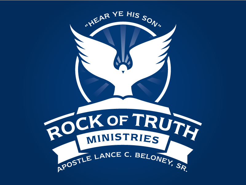 Apostolic Ministry Crest 2 ecclesia church white blue monochrome logo dove apostle holy spirit ministry