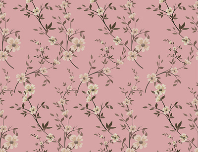 Flower vintage seamless pattern vector illustration design illustration pattern seamless vector