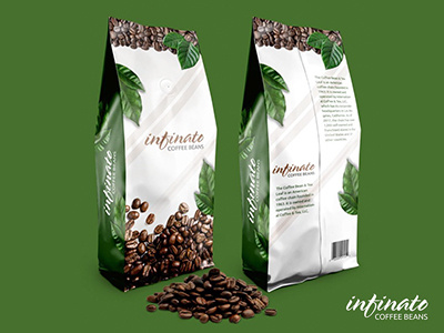 Coffee Beans Packaging Design graphic design package design packaging