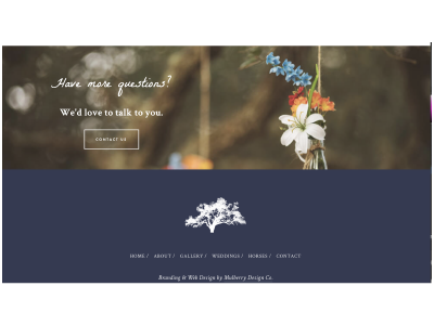 Old Oaks Ranch - Squarespace Website