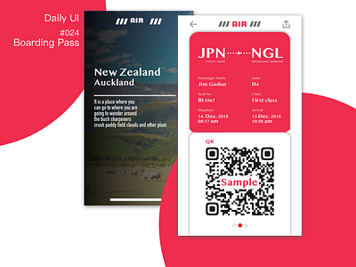 Daily_UI_#024_Boarding_Pass daily ui 024 boarding pass