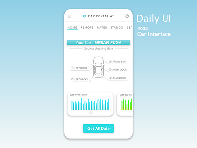 Daily_UI_#034_Car_Interface daily ui 034 car interface