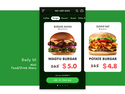 Daily_UI_#043_  Food_Drink Menu