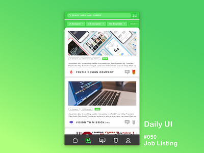 Daily_UI_#050_ Job_Listing daily ui 050 job listing