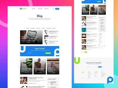 Blog Page Design blog design blog post blogger clean ui graphic design illustration landing minimal modern design portfolio product design showcase user experience design user interface design userinterfacedesigner ux ui ux design visual design web web design