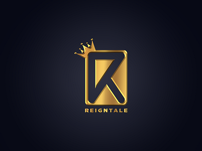 Reigntale Logo brand design brand identity branding clean golden logo logo design branding logo design concept logo designer logodesign logotype minimal modern design music logo music video ui user experience design user interface design ux visual design web design