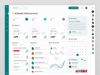 Slate Dashboard Design audit calendar app chat app clean ui docs learning management system minimal modern design notice board performance product design project project management tool task management ui ux visual design