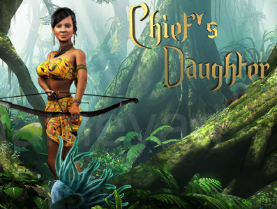 Chief's Daughter 3d character animation By 3D Animation Studio