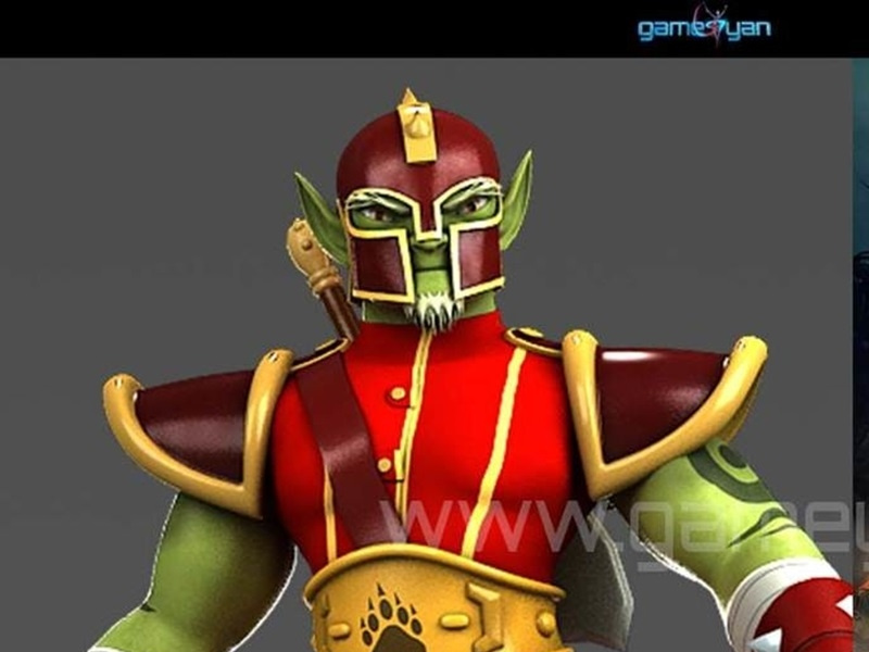 Dribbble - 3d-warrior-creature-low-poly-character-modeling-model ...