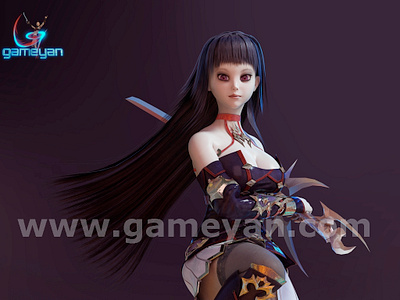 Seria 3D Character By GameYan Film Production Company 3d 3d animation studio 3d character modeling 3d modeling animation character character design character design studio character modeling design development fantasy game game art outsourcing game character game design game development companies game development studio game outsourcing modeling