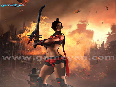 Eve Lady Warrior Character Animation Design 3d animation studio 3d character modeling 3d modeling animation character character design studio character modeling game art outsourcing game character game development companies game development studio