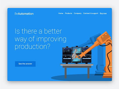 BeAutomation Landing Page