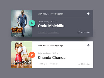 Music Player Design Ui