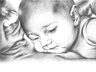 Mother & Child drawing