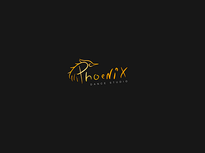 Phoenix logo animal branding dance design digitalart graphicdesign illustration illustrator logo logo design phoenix studio typography