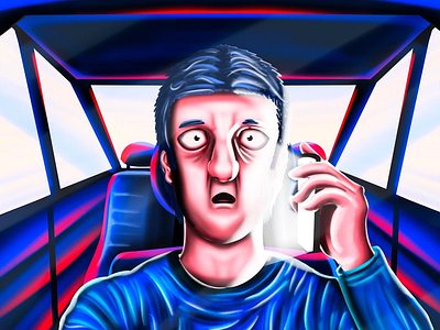 Don’t call and drive. Please. art call calling car design digital illustration digitalart drawings driver driving graphicdesign illustration illustrator photoshop procreate safety safety first