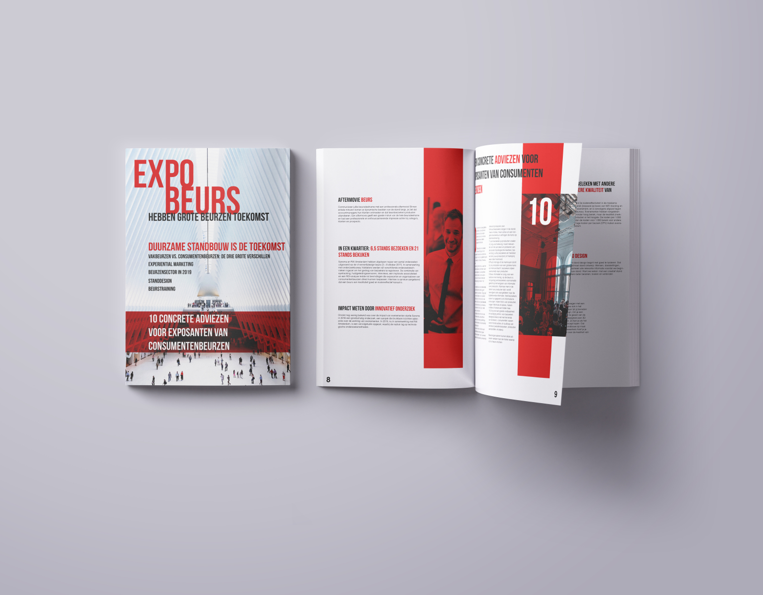 Magazine Expo by Mineding on Dribbble