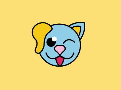 Dog & Cat logo cat dog and cat graphic design illustrator logo logo design pet pets petstore