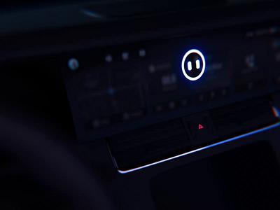 Li Auto voice assistant in the car ae animation basketball car circularity driver hmi interface moon motion personification rain smart talk technology ui voice assistant