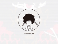 Angry Afro Samurai animation