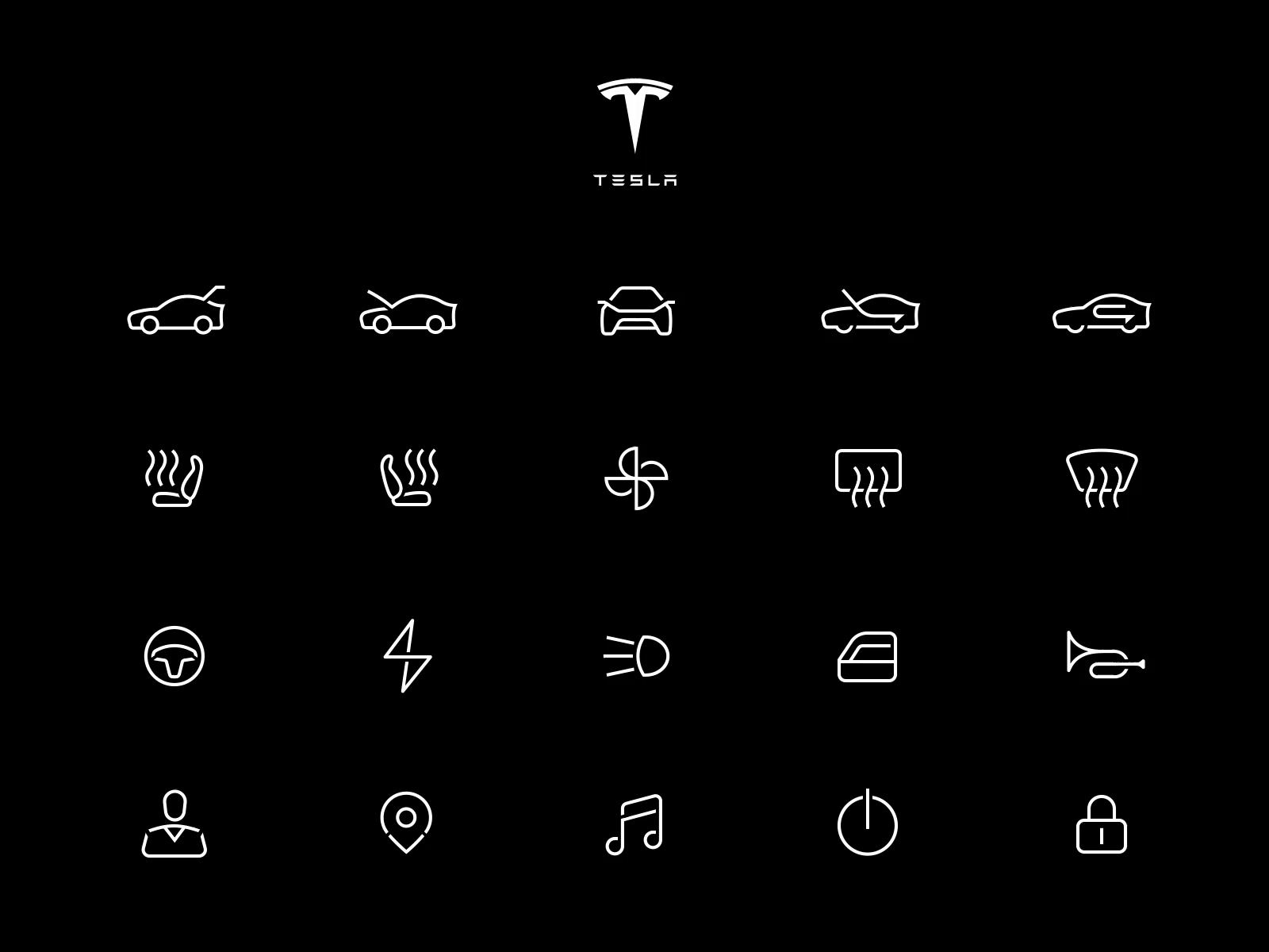 tesla model 3 app icon by afroman for radesign on dribbble tesla model 3 app icon by afroman for