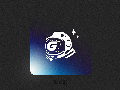 Astronaut Helmet atronaut branding design graphic design illustration logo minimalistic monogram space