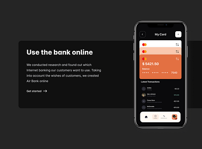 AIR Bank app app banking bank banking branding design figma illustration logo mobile mobile app online banking ui vector web web site