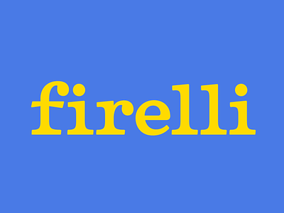 Firelli serif type type design typerobics