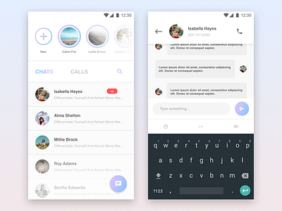 Direct Messaging - Daily UI Challenge