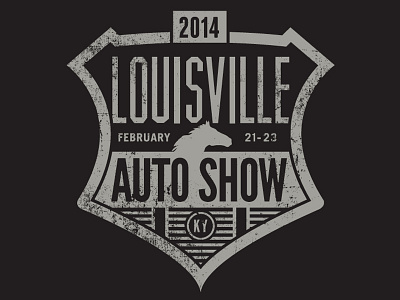 Louisville Auto Show auto auto show horsepower horses kentucky logo louisville