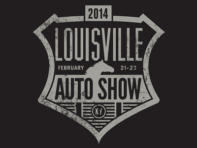 Louisville Auto Show auto auto show horsepower horses kentucky logo louisville